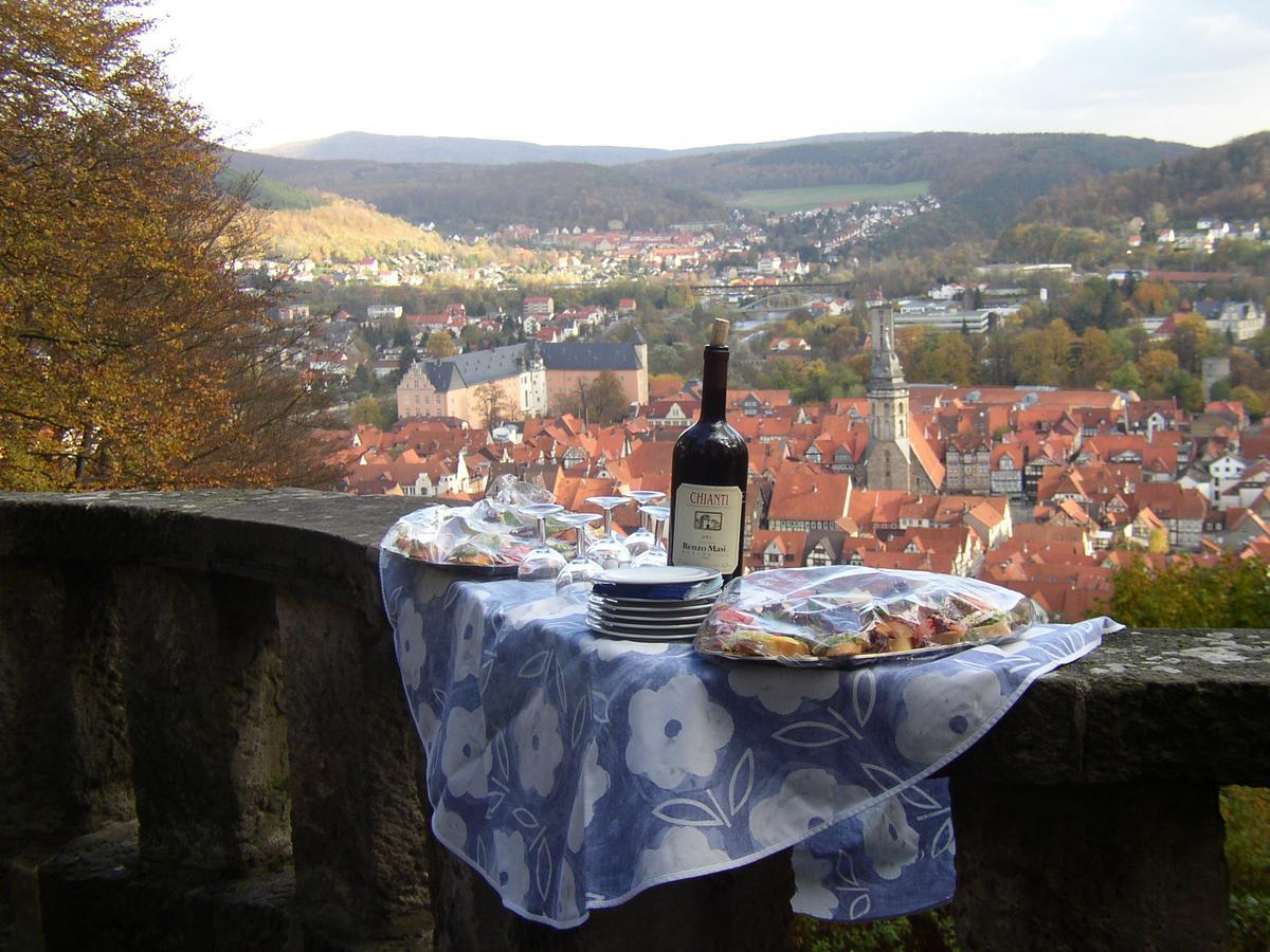 Hotel Restaurant Schlosschaenke Munden  Bagian luar foto